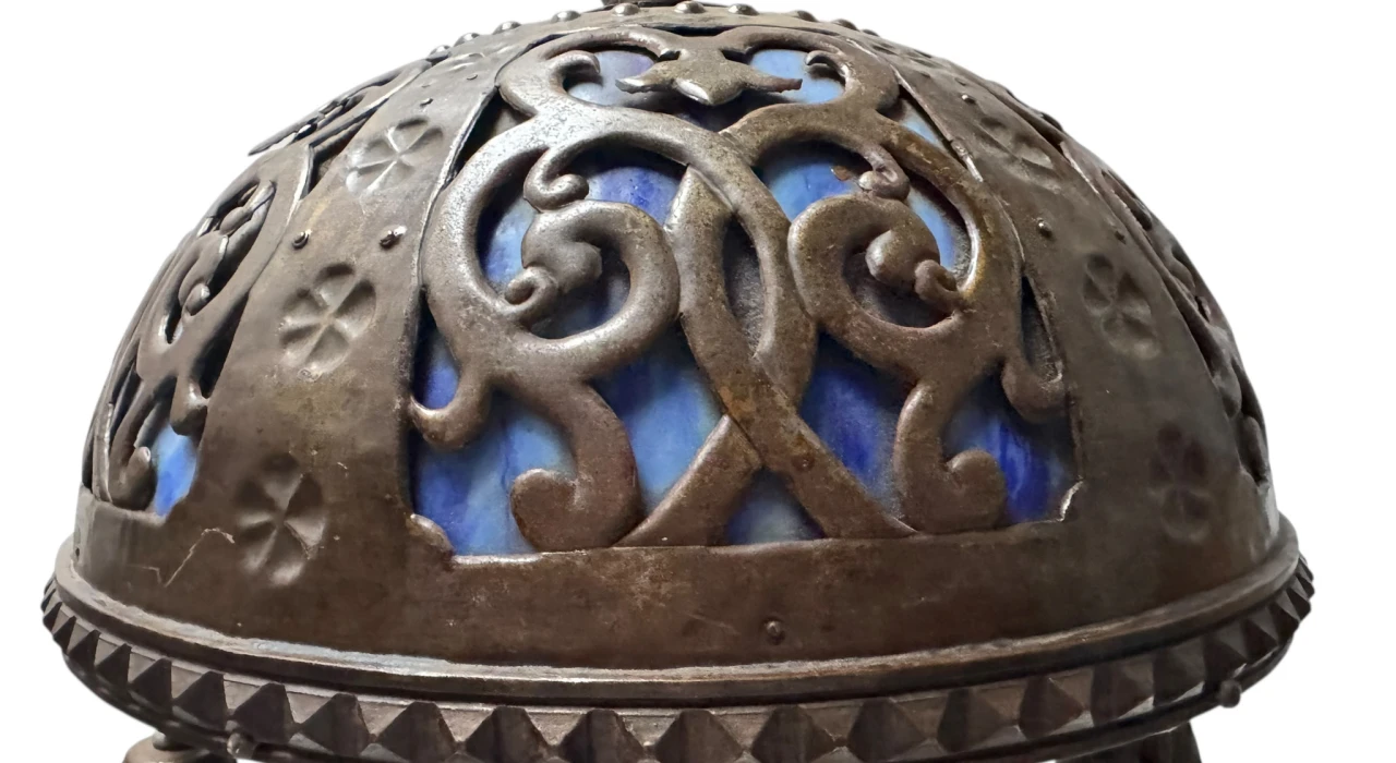 Vienna Secession Art Nouveau Chandelier Austria, 1900s